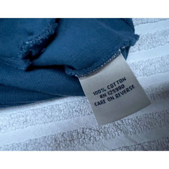 Faconnable Mens Full-Zip Sweater Jacket Small Blue Cotton Knit Mock Neck Pockets - Picture 4 of 10